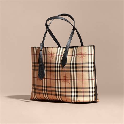 burberry bag haymarket check|Burberry haymarket check tote sale.